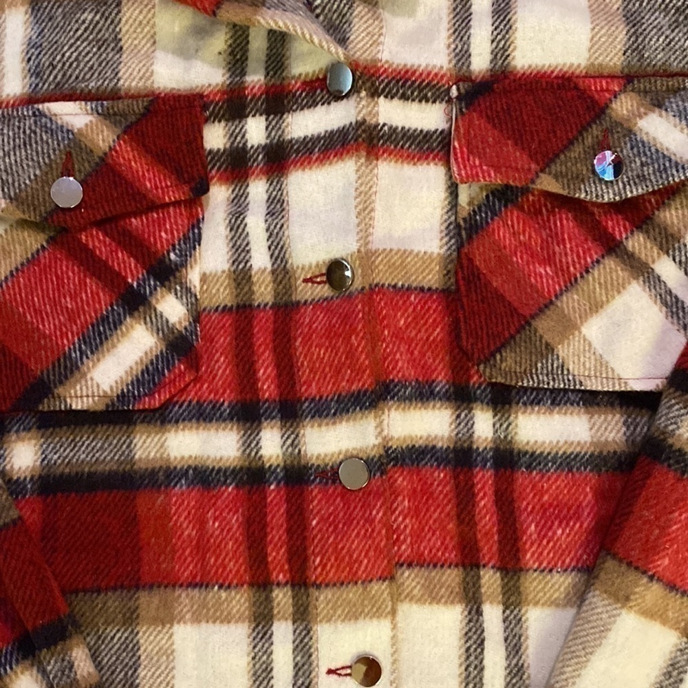 CY Fashion Flannel Shacket 1XL EUC - Picture 2 of 5
